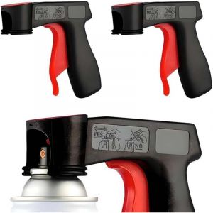 Gabrielle - Support de poign&eacute;e,Lot de 2 accessoires pour machine &agrave; peinture - Poign&eacute;e pour pistolet &agrave; peinture - Porte-bouteille - Porte-bombe