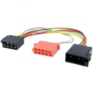 Fiche autoradio iso gps mcd compatible avec Skoda Seat Ibiza vw Bora Jetta Lupo Passat Polo Sharan