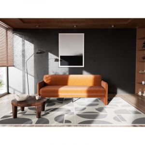 Bestmobilier - Mathis - canapé convertible clic-clac 3 places en velours côtelé