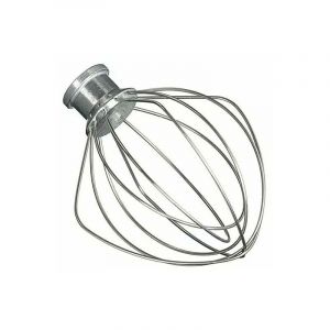 SNQ - Fouet en Fil d'acier Inoxydable Compatible avec KitchenAid K45WW WP9704329 KSM150 KSM160 K45 KSM90 Accessoire Robot