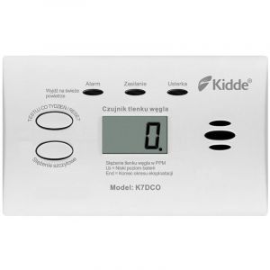 Kidde - Capteur de monoxyde de carbone K7DCO avec écran lcd