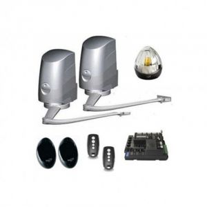 Kit Motorisation Portail Battant Automatisme Syst&egrave;me Ouverture EA MODUS 280G8 KING GATES - Maxi 300 kg 2.80 m par battant, 24 V