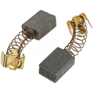 vhbw 2x balais charbon 5 x 8 x 11 mm compatible avec Makita GV5000, JR3000VT, JR3000V, GV5010 5, JR 3000 VT, JR 3000 V, HP1351 1/2 outil &eacute;lectrique