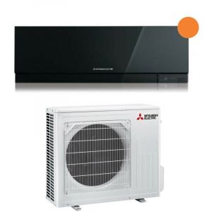 Climatiseur Mitsubishi Electric rèversible Kirigamine zen R-32 Black 18000 btu MSZ-EF50VGKB Black Wi-Fi Integrated -(New)