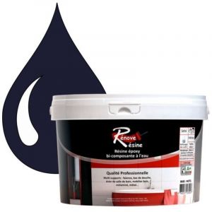 Peinture R&eacute;sine 0.5L - Multisupport RAL 5003 - Bleu saphir - Brillant - &Eacute;tanche