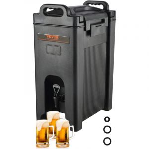 Mophorn - vevor Distributeur de Boissons Isotherme 19 l Distributeur d'Eau Chaude et Froide Non Electrique Conservation 10 h Conteneur Isotherme avec