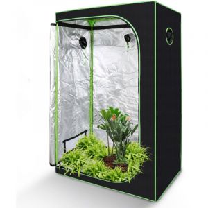 Swanew Serre Tente de culture de plantes d'intérieur Tente de culture Armoire de culture Chambre noire Propagateur Armoire de culture - 120x60x180CM