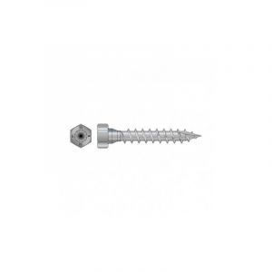 Vis Connecteurs ssh sur Bois - Equerre - Sabot - Pied de Poteau - Boite de 50 - Dimensions (mm) : 10x50 mm