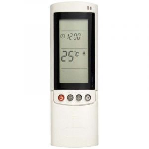 T&eacute;l&eacute;commande de climatiseur ABS T&eacute;l&eacute;commande de remplacement pratique pour Airwell Electra Gree A415/RC08B RC08A Stable/faible consommation d'&eacute;nergie