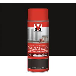 A&eacute;rosol Peinture De R&eacute;novation V33 Radiateur &Eacute;lectrom&eacute;nager Fonte M&eacute;tallis&eacute; 0,4 L