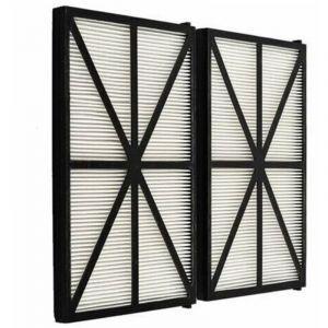 Lot de 2 Panneaux Filtres pour Robot Tiger Shark - RCX70101PAK2 - Noir Debuns