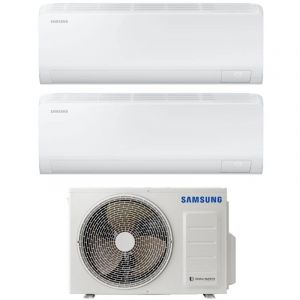 Samsung - cebu 7000+12000 btu Series Dual Split r&egrave;versible Climatiseur avec AJ040TXJ2KG/EU a++ Wi-Fi 7+12 - new