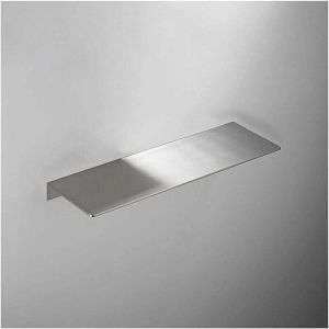 Cloison de salle de bain, organisateur de salle de bain, &eacute;tag&egrave;re d'angle de douche argent&eacute;e, baignoire carr&eacute;e, &eacute;tag&egrave;re de douche, salle de bain 30 cm