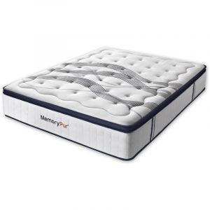 Memorypur - Matelas &agrave; ressorts Diamant 160 x 200 cm