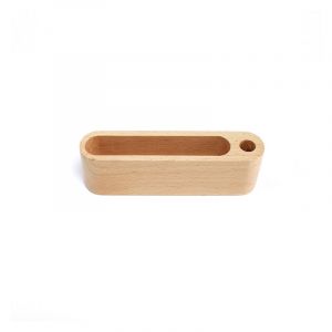 Support de Cartes de Visite,Présentoir de Carte de Visite,Bois Carte de Visite Professionnelle Organisateur,Avec Porte Stylo,pour le Travail de