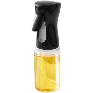 Vaporisateur d'huile d'olive en verre pour la cuisson, flacon pulv&eacute;risateur de 220 ml (7,7 oz) &agrave; jet puissant, id&eacute;al pour la friteuse &agrave; air chaud,
