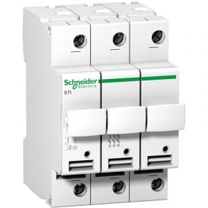 A9n15656 Sectionneur Porte Fusible Schneider 25a - 3p - Pour Fusibles 10x38mm - Schneider Acti9 Sti