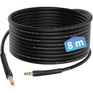 8M Flexible Tuyau pour K&auml;rcher K2 K3 K4 K5 K6 K7 Nettoyeur Haute Pression Accessoires Rallonge Tuyau de Rechange Pi&egrave;ces D&eacute;tach&eacute;es