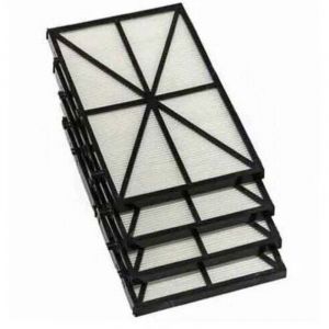 Ulisem &Ecirc;tre applicable Lot de 4 Panneaux Filtres pour Robot Tiger Shark - RCX70101PAK2 - Noir Accessoire pour robot de piscine