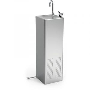Fontaine &agrave; Eau R&eacute;frig&eacute;r&eacute;e Cold+ avec Robinet de Remplissage &agrave; P&eacute;dale - Fricosmos