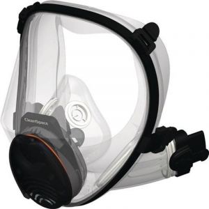 Masque complet de protect. respiratoire PAF-1014 EN 12942 sans filtre, avec vitre en polycarbonate grand