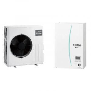 Mitsubishi Electric - Pompe é chaleur air eau Ecodan Hydrobox instantané SUZ-SWM100VA avec unité intérieure ERSD-VM2D