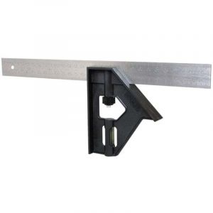 Stanley - Equerre combin&eacute;e Poign&eacute;e m&eacute;tallique 300mm