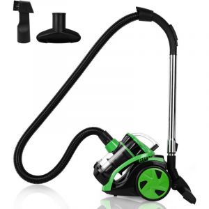Wolketon Aspirateur sans sac max. 900 watts Technologie multi-cyclonique Aspirateur tra&icirc;neau
