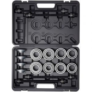 Mophorn Kit Extracteur de Silentblocs et Roulements 28 Pièces, Outils pour Installer et Retirer Silentblocs, Bagues et Joints, avec Coffret de