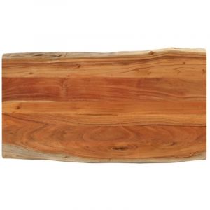 Plateau De Table, Dessus de Table, Table &agrave; manger 100x60x2,5cm rectangulaire bois massif d'acacia CON339677 DESIGN IN