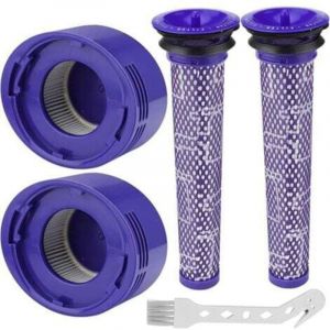 Filtre Ahlsen pour Dyson V8/V7, filtres de rechange lavables pour aspirateurs Dyson V7/V8 Absolute et Animal, accessoires pour aspirateur Dyson V8