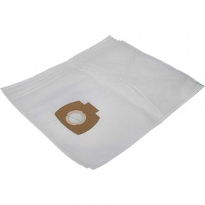 5x Sacs compatible avec Nilfisk Alto Aero 35, Buddy 18, Buddy 15, VL200 aspirateur - microfibre non tiss&eacute;e, 53,45cm x 39,7cm blanc - Vhbw