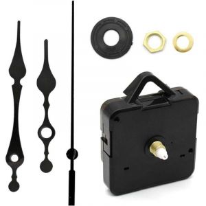 M&eacute;canisme de mouvement d'horloge &agrave; quartz, aiguilles d'horloge, horloge murale, grandes aiguilles, m&eacute;canisme d'horloge murale &agrave; monter soi-m&ecirc;me,