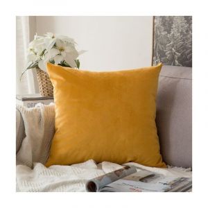 Housse de Coussin en Velours Décoratif Canapé outgeek Home Decor Taie d'oreiller Super Doux Decoration Maison Salon Chambre pour Canapé Clic Clac 50
