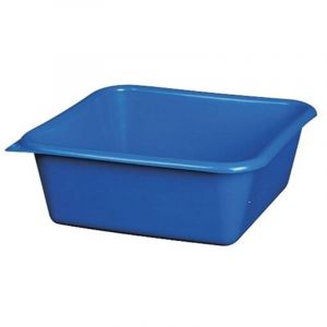ALUMINIUM ET PLASTIQ - Cuvette carr&eacute;e 20cm 1.5l bleu