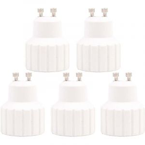 Ersandy - Adaptateur de douille de lampe GU10 vers GU10 - Adaptateur de lampe - Adaptateur de douille pour ampoules halogènes led