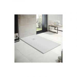 Receveur de douche en r&eacute;sine Largeur 70 Blanc Ral 9003 70x120 cm