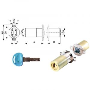 Cylindre de pompe Fichet 787 53-53 Fp8D Mottura