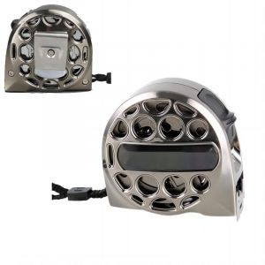 R&egrave;gle m&eacute;trique r&eacute;tractable anti-corrosion en acier inoxydable, ruban &agrave; mesurer en acier inoxydable &eacute;tanche, Ruban &agrave; mesurer creux en m&eacute;tal,