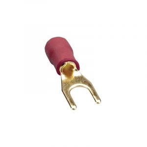 Sinuslive - KSI-1,5 cosse à fourche 1.50 MM² ø du TROU=1.5 mm partiellement isolé noir, rouge 10 pc(s)