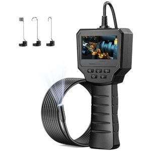 Endoscope Industriel - Caméra d'inspection Endoscope ips 2,4 Pouces, 1440P hd Caméra Endoscopique 2,0 mp avec 6 led Réglables, Endoscope Numérique