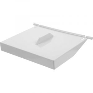 2 Pi&egrave;ces Volet De Skimmer Piscine pour, Rabat De Porte en Plastique Blanc, Clapet De Remplacement pour Piscine Hors Sol, Facile &agrave; Installer, Emp&ecirc;Che