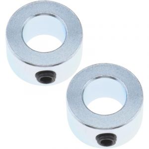 2pcs Colliers de Verrouillage de Sécurité de Porte Goupille de Charnière de Sécurité de Porte avec Vis à Tête Cylindrique à Six Pans Creux M6