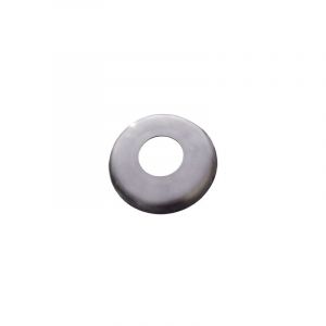 Qualite francaise] - Cache platine pour tube rond diam&egrave;tre 48,3mm - Diam&egrave;tre 110mm Hauteur 19,5mm - Inox 304