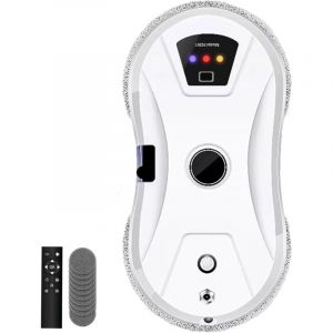 Robot Laveur de Vitre,Robot Lave vitre Automatique &agrave; Jet d'eau,5600Pa Aspiration puissante de Nettoyeur vitre Automatique,Lave &eacute;lectrique adapt&eacute; aux