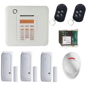 Alarme Visonic PowerMaster Kit Détecteur d'ouverture gsm - Alu