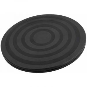 Support de plateau tournant de 20 cm, plateau tournant &agrave; 360&deg;, avec roulements &agrave; billes, tourne-disque rond robuste, convient aux t&eacute;l&eacute;viseurs, aux