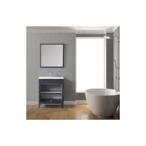 Wilsa Garden - Ensemble de salle de bain bleu 75 cm
