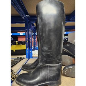 Bottes Équitation Cuir Noir Saumur Mollet m 41 Aigle