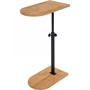 Table d'appoint en C, table d'appoint pour salon ou bureau, table sous le canap&eacute;, petite table basse, table d'appoint &eacute;troite, plateau de baignoire,
